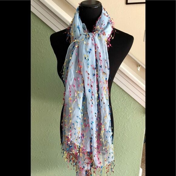 Beautiful fun scarf by Fenzi - Picture 1 of 2